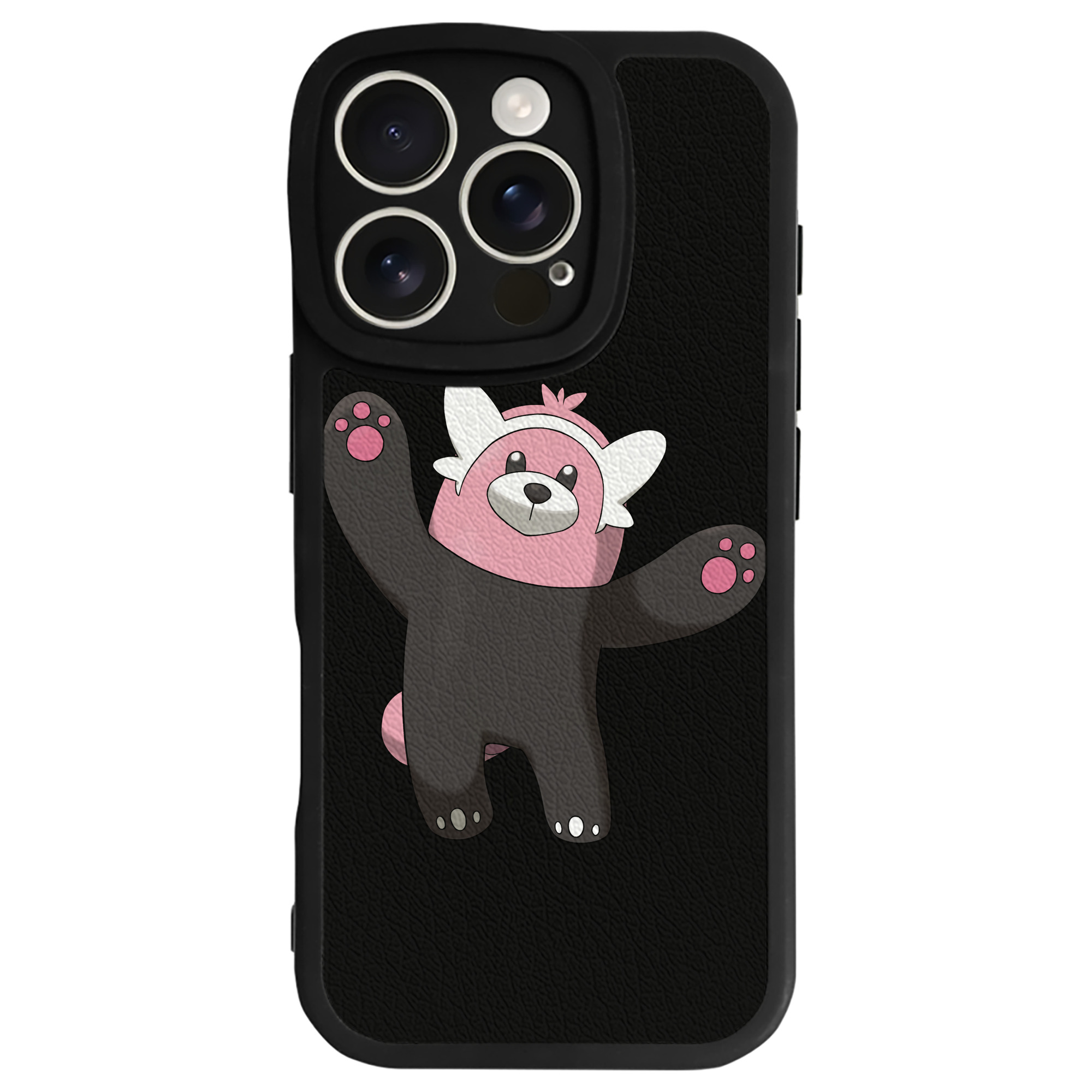 （画像用） ポケットモンスター Pokémon 【iPhone 16シリーズ対応】シリコンスマホケース（レザー調） 材質：シリコン